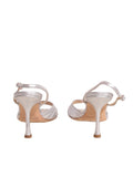 Jimmy Choo Metallic Slingback Sandals