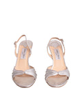 Jimmy Choo Metallic Slingback Sandals
