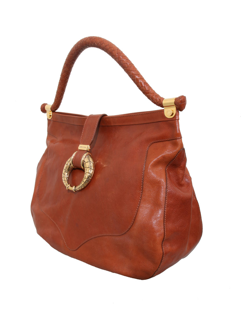 Jimmy Choo Leather Shoulder Bag