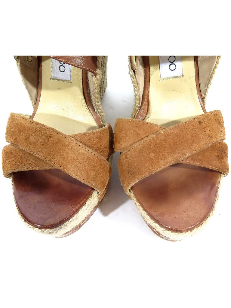 Jimmy Choo Suede Wedges
