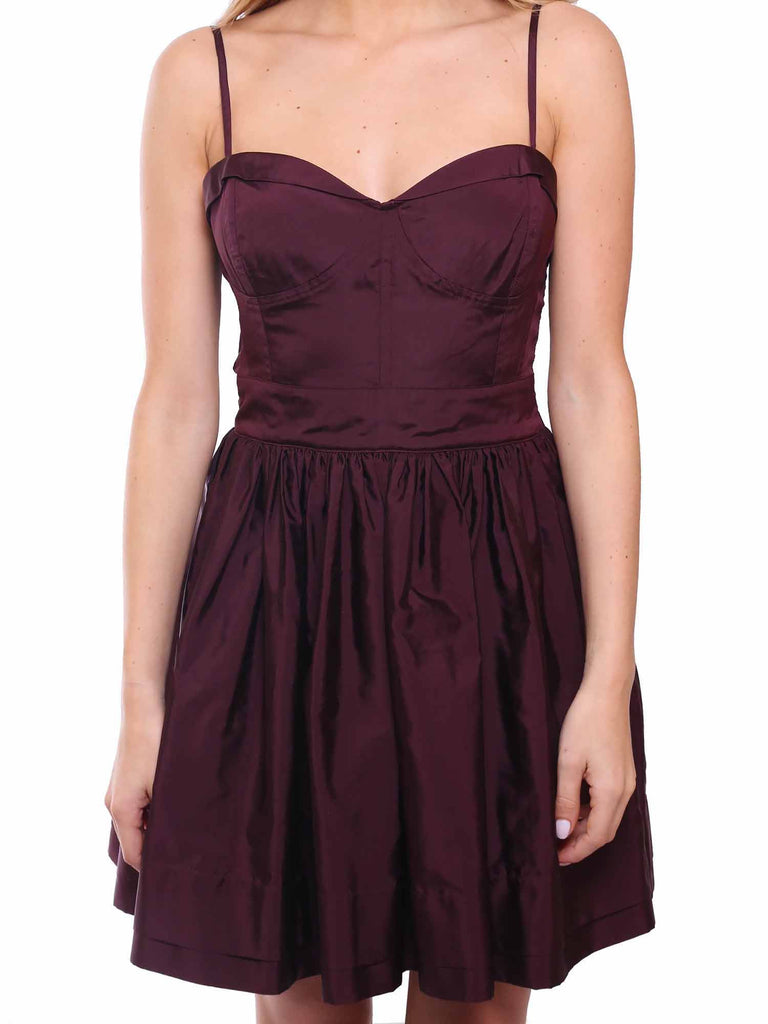 Joie Taffeta Bustier Dress