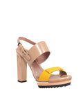 Lanvin Platform Leather Sandals
