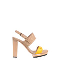 Lanvin Platform Leather Sandals
