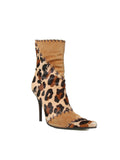 Casadei Leopard Booties