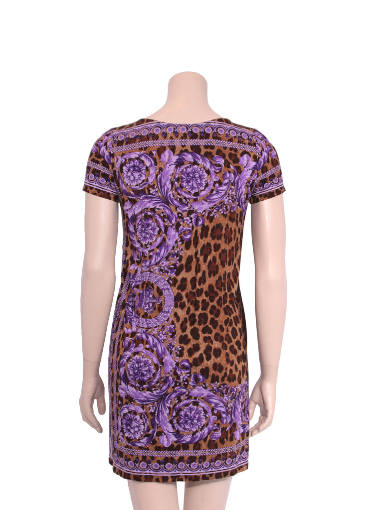 Versace Leopard Dress