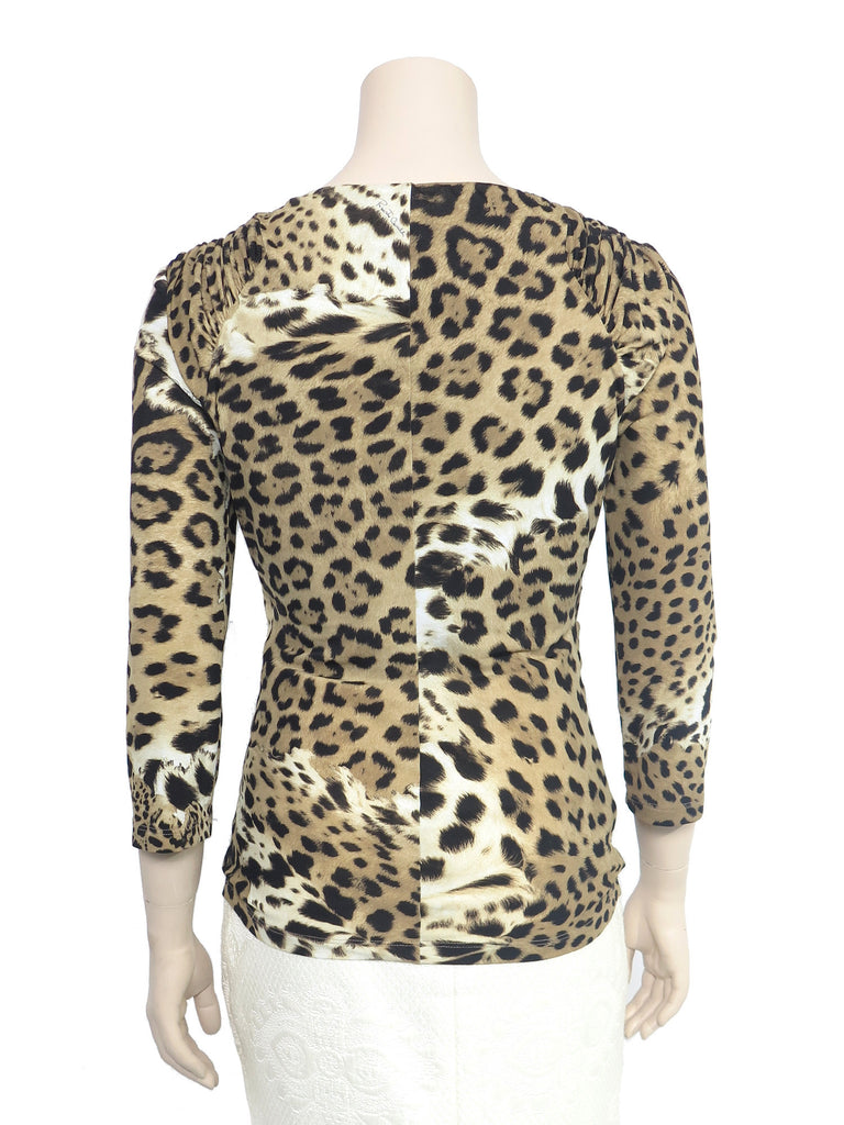 Roberto Cavalli Leopard Top