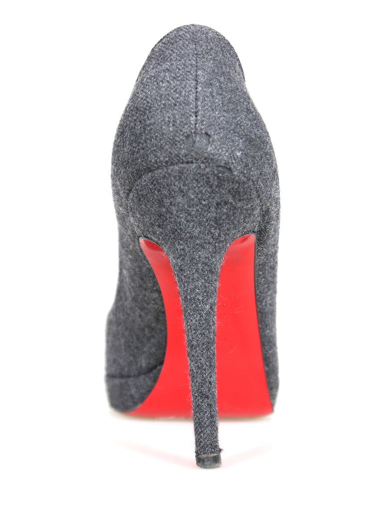 Christian Louboutin Felt Pumps