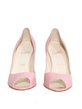 Christian Louboutin Patent Leather Peep-Toe Pumps