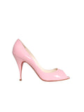 Christian Louboutin Patent Leather Peep-Toe Pumps