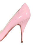 Christian Louboutin Patent Leather Peep-Toe Pumps
