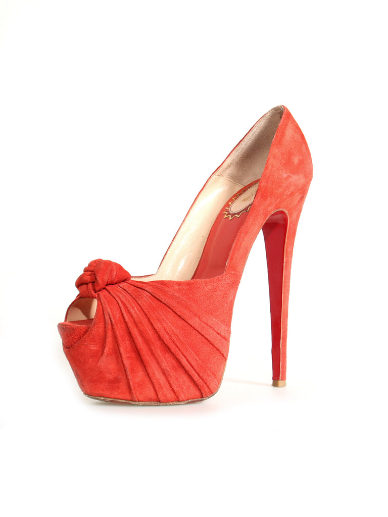 Christian Louboutin Suede Pumps