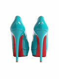 Christian Louboutin Bianca Patent Leather Platform Pumps