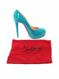Christian Louboutin Bianca Patent Leather Platform Pumps