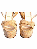 Christian Louboutin Cork Wedges