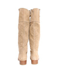 Louis Vuitton Monogram Suede Boots