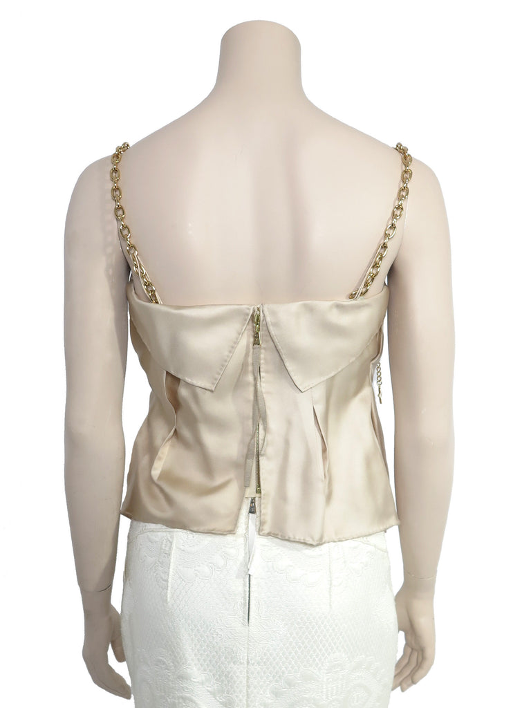 Louis Vuitton Silk Chain Top