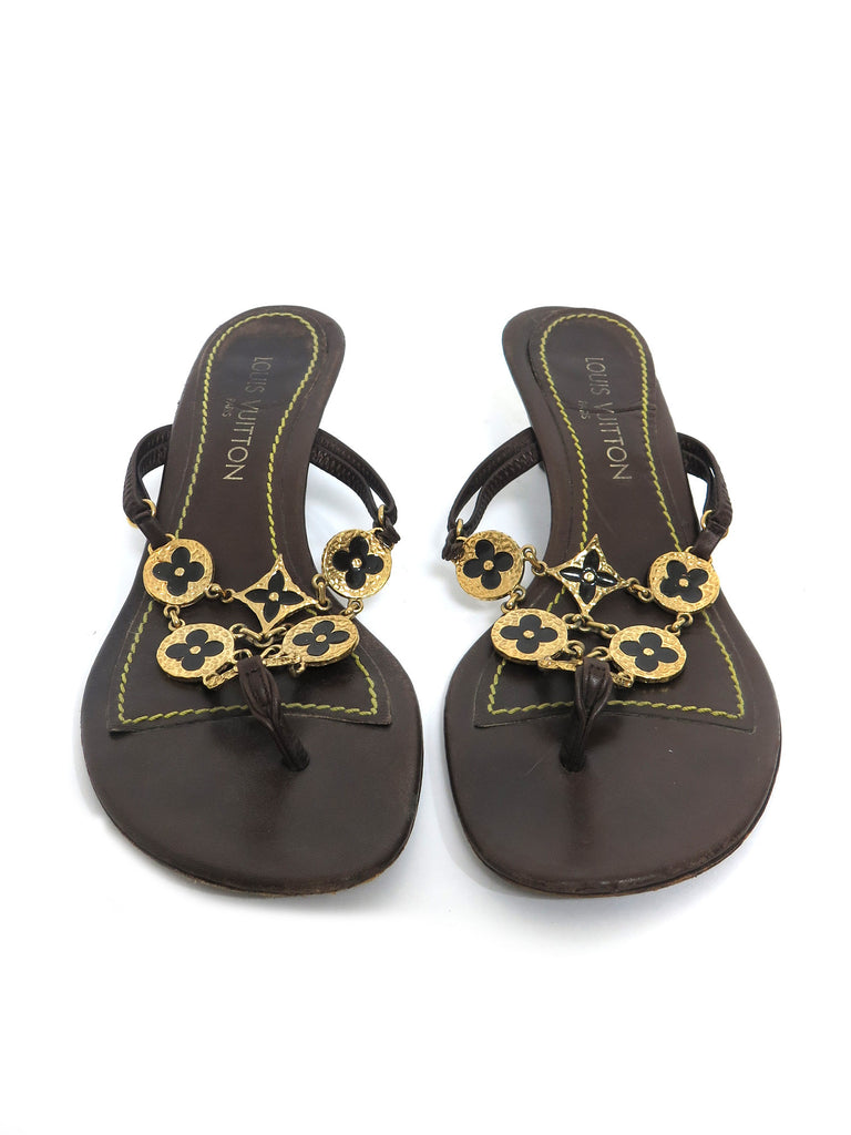 Louis Vuitton Coin Sandals