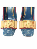 Louis Vuitton Monogram Denim Pumps