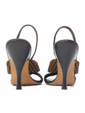 Louis Vuitton Damier Pony Hair Sandals