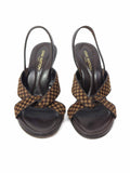 Louis Vuitton Damier Pony Hair Sandals