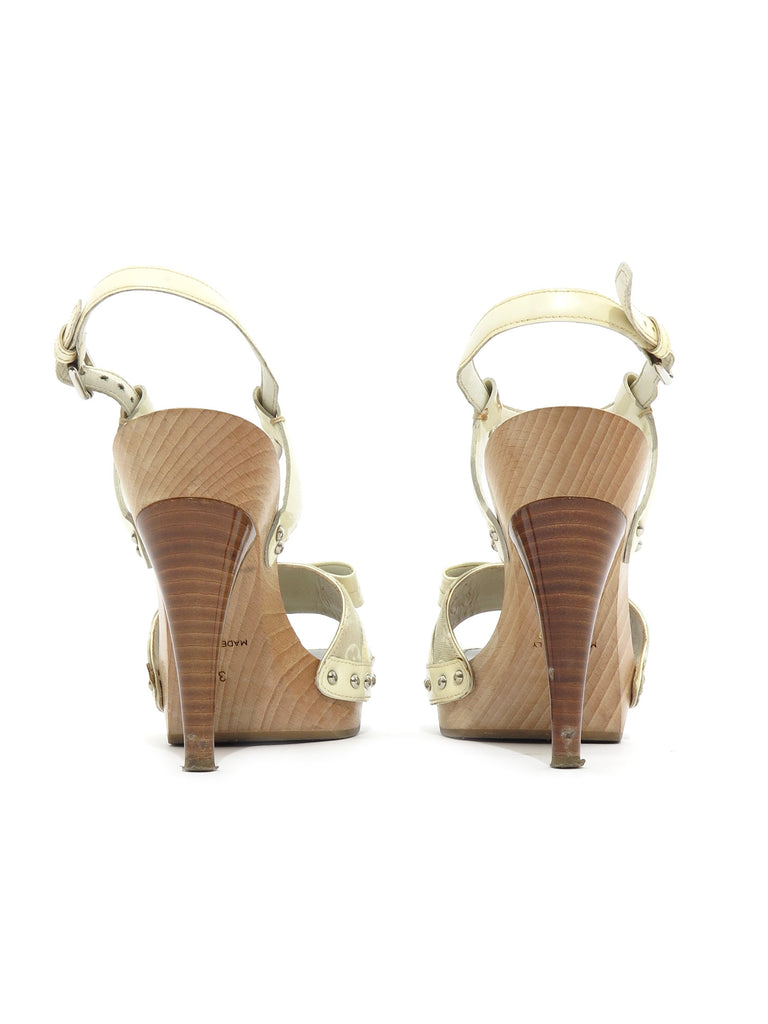 Louis Vuitton Monogram Bow Sandals
