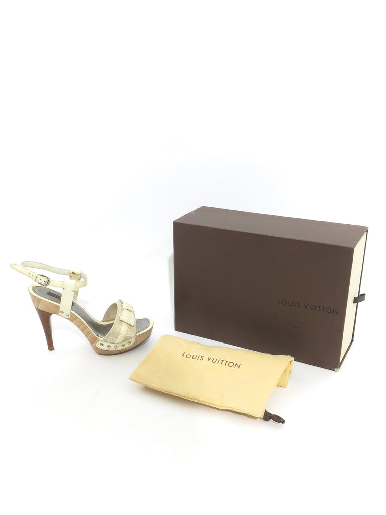 Louis Vuitton Monogram Bow Sandals