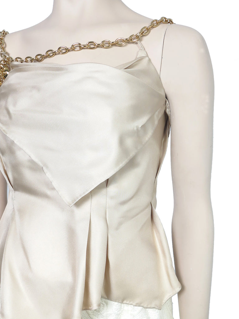 Louis Vuitton Silk Chain Top