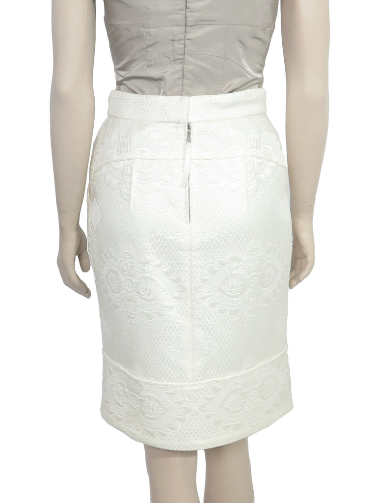 Louis Vuitton Embroidered Skirt