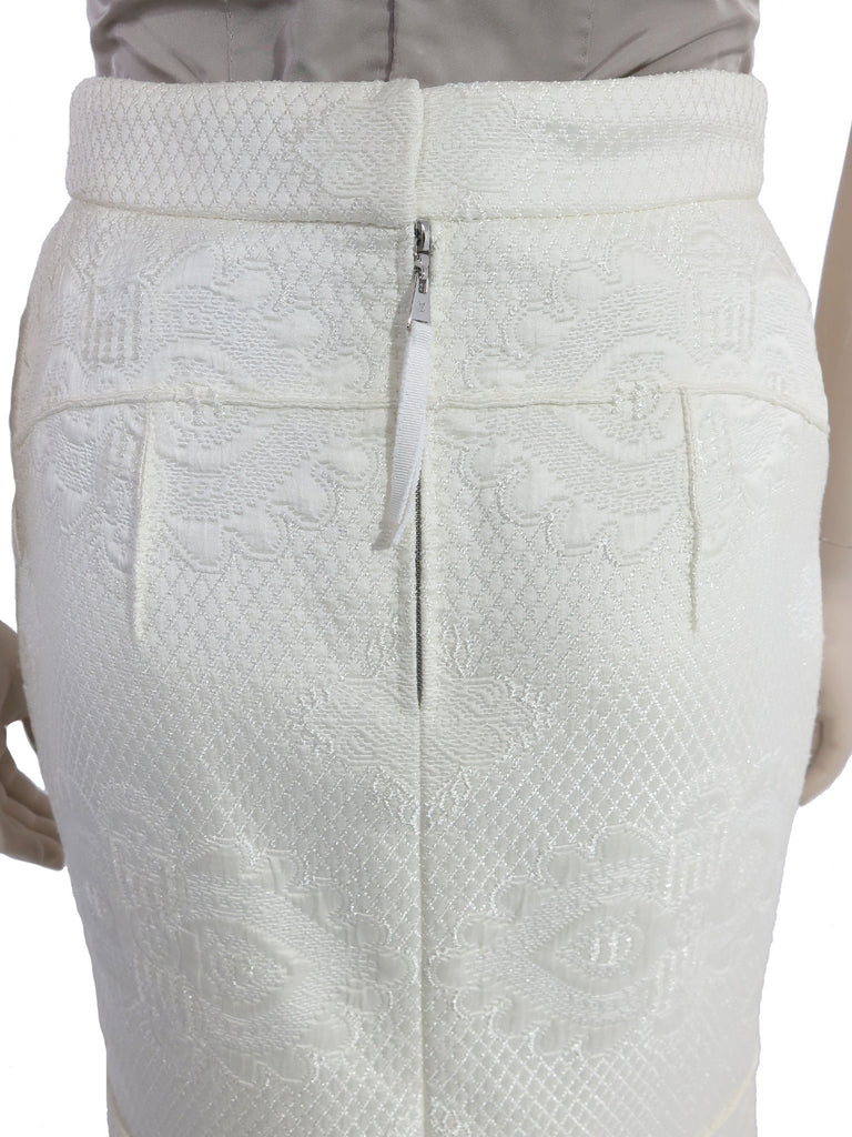 Louis Vuitton Embroidered Skirt
