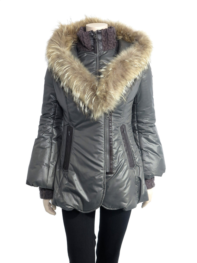 Mackage Winter Down Coat with Fur Hood