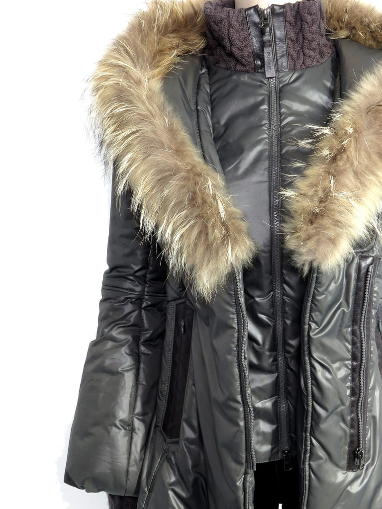 Mackage Winter Down Coat with Fur Hood
