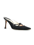 Manolo Blahnik Pointed Strappy Mules