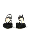 Manolo Blahnik Slingback Pointed Calf-Hair Pumps