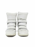 Isabel Marant Perforated High-Top Wedge Sneakers