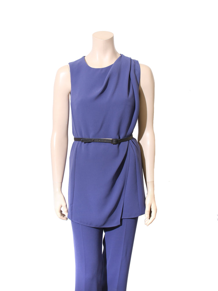 MaxMara Sleeveless Draped Top