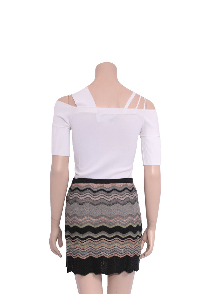 M Missoni Printed Knit Skirt