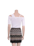 M Missoni Printed Knit Skirt