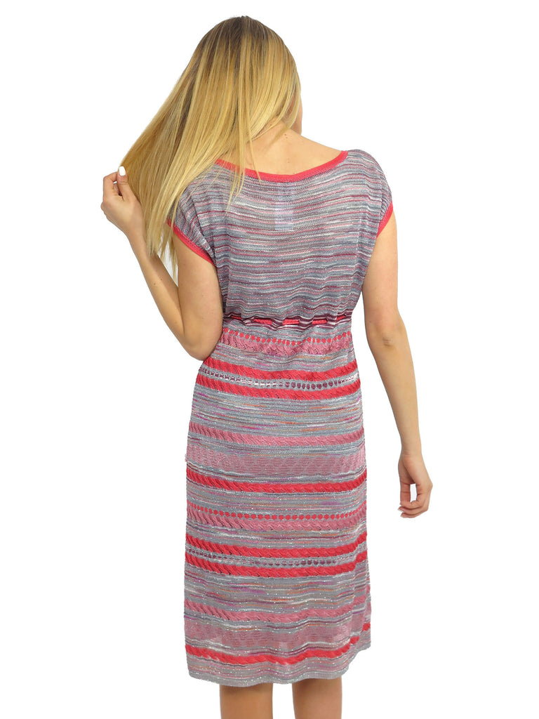M Missoni Printed Shimmer Knit Dress