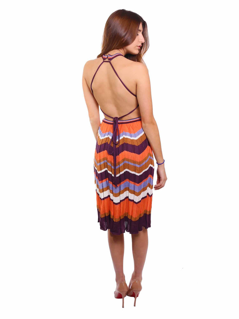 M Missoni Knit Cut-Out Dress