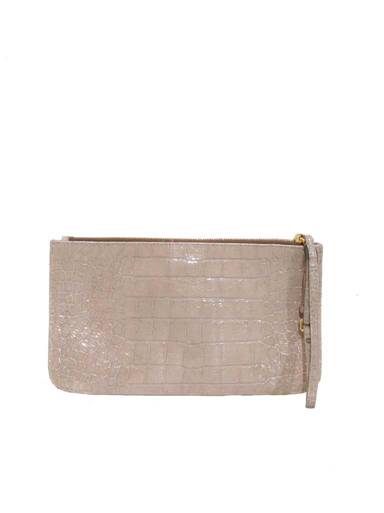 Miu Miu Embossed Leather Wristlet