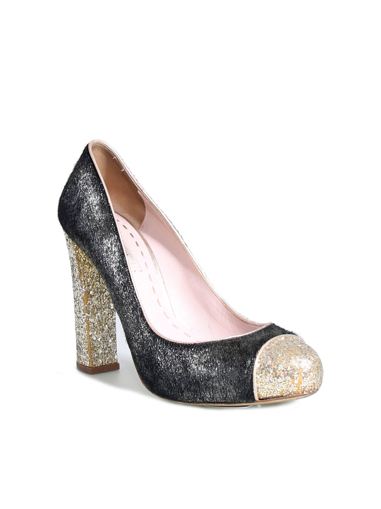 Miu Miu Glitter Pumps