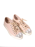 Miu Miu Patent Crystal Sneakers