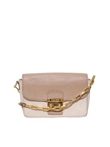 Miu Miu Leather Cross Body Bag