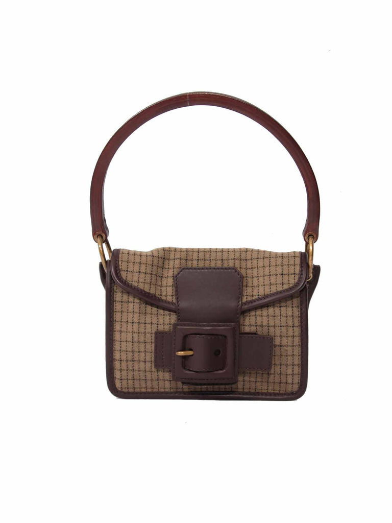 Miu Miu Front Buckle Handle Bag