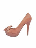 Miu Miu Peep-Toe Bow Heels