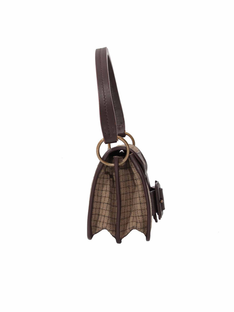 Miu Miu Front Buckle Handle Bag