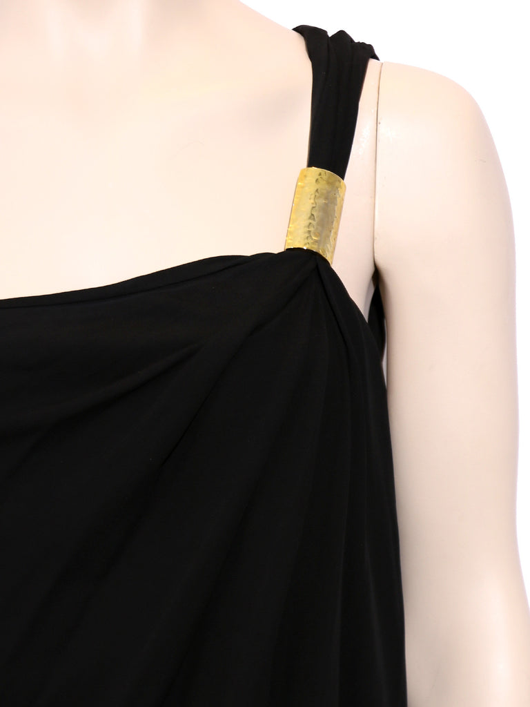 Michael Kors One-Shoulder Jersey Dress