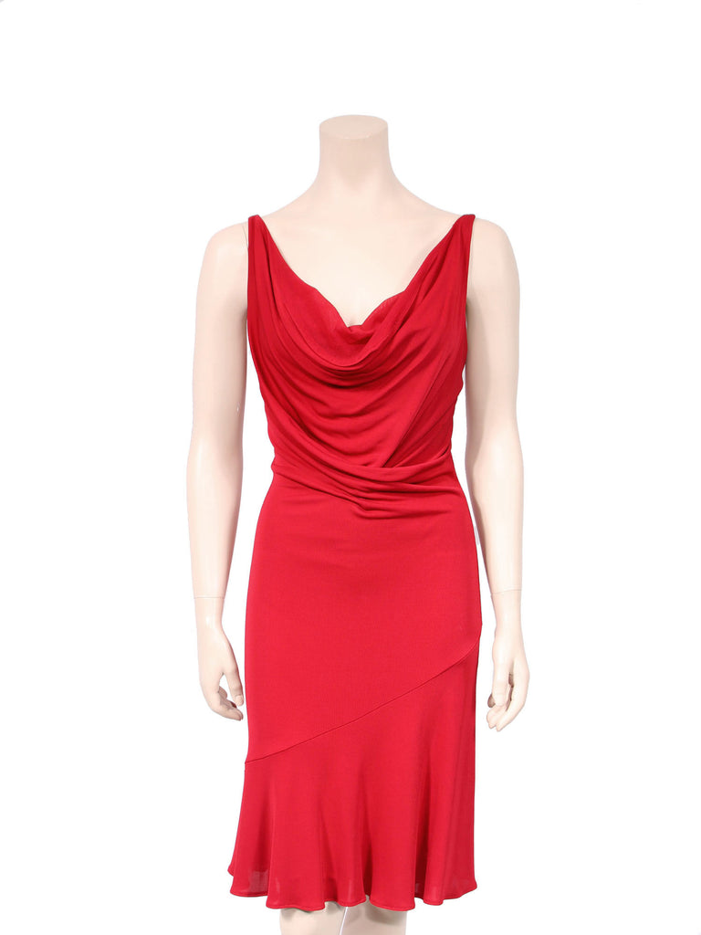 Moschino Cowl Neck Dress