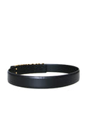 Moschino Logo Leather Belt