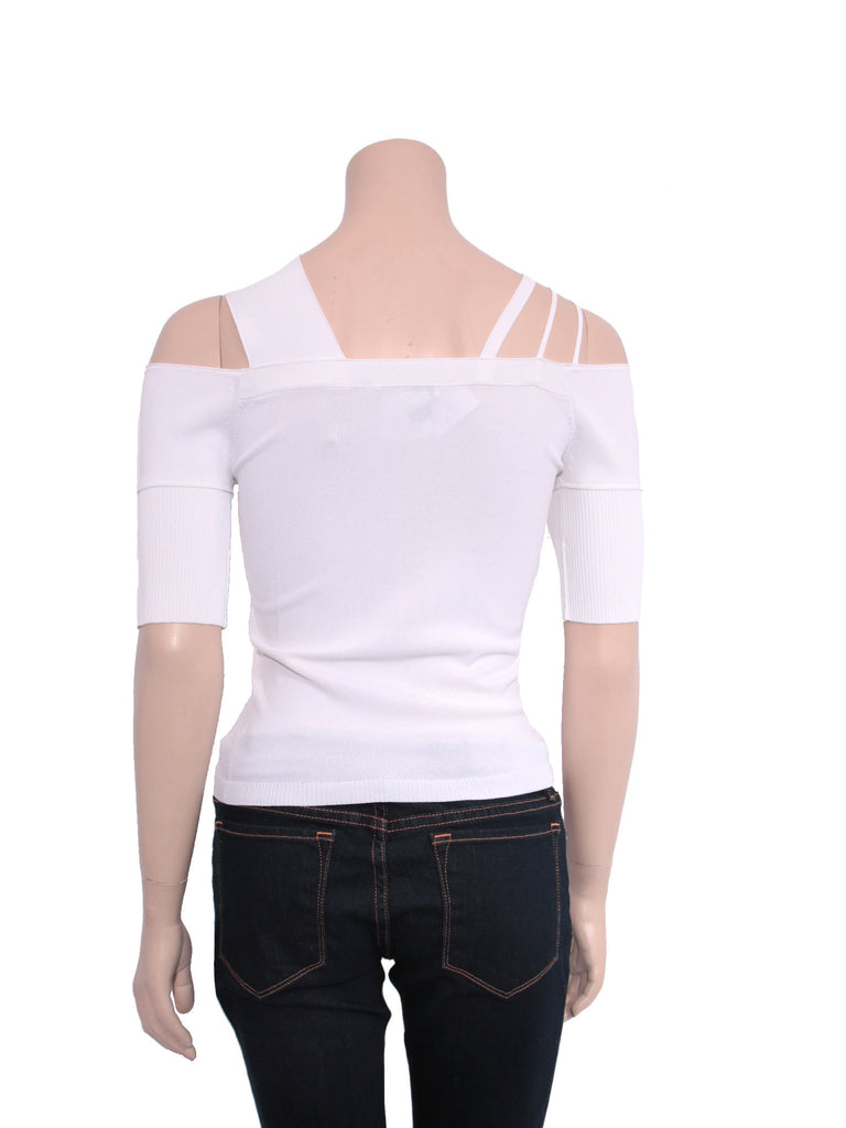 Givenchy Off-Shoulder Stretch Knit Top